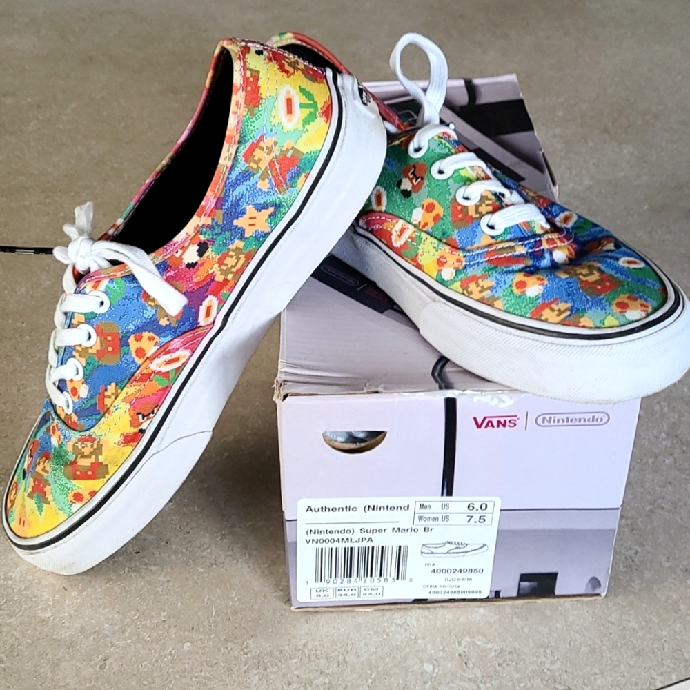 Nintendo x Vans Authentic